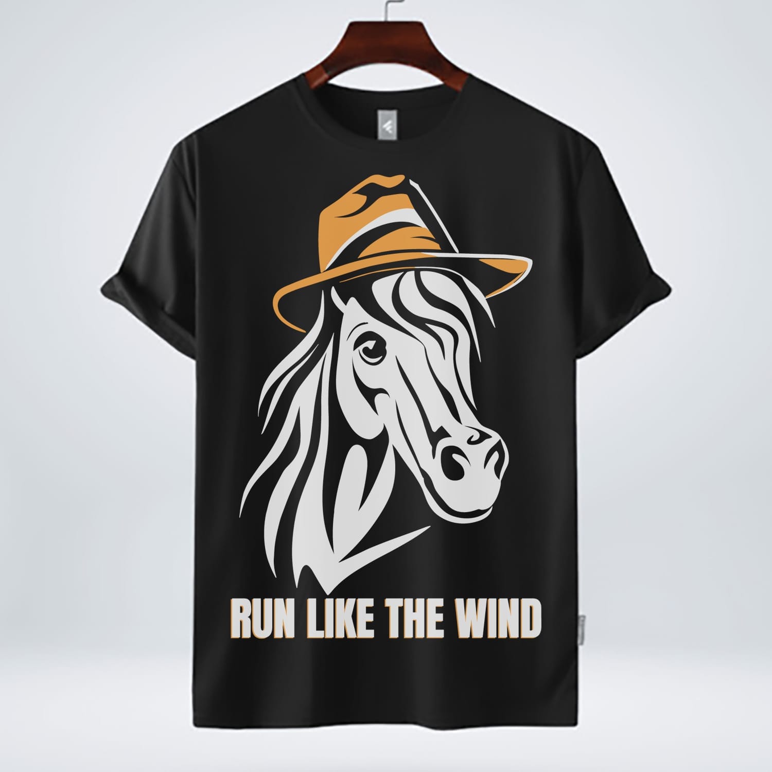 Run Like The Wind -Horse T-Shirt Design