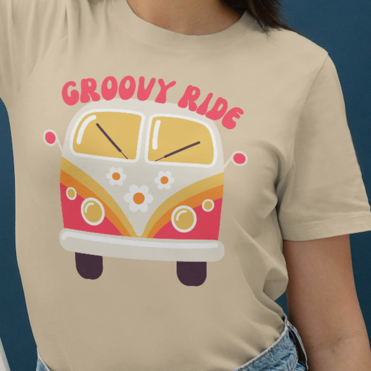 Groovy Ride - Van T-Shirt Design