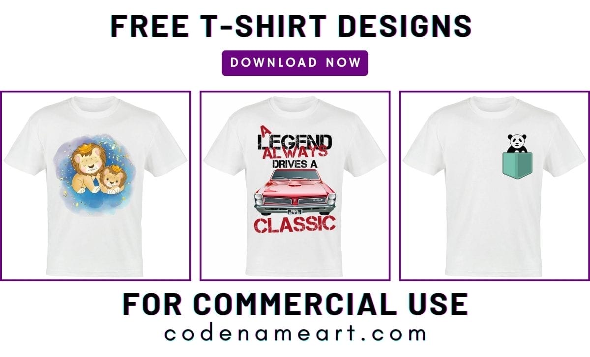 free designs for t shirts