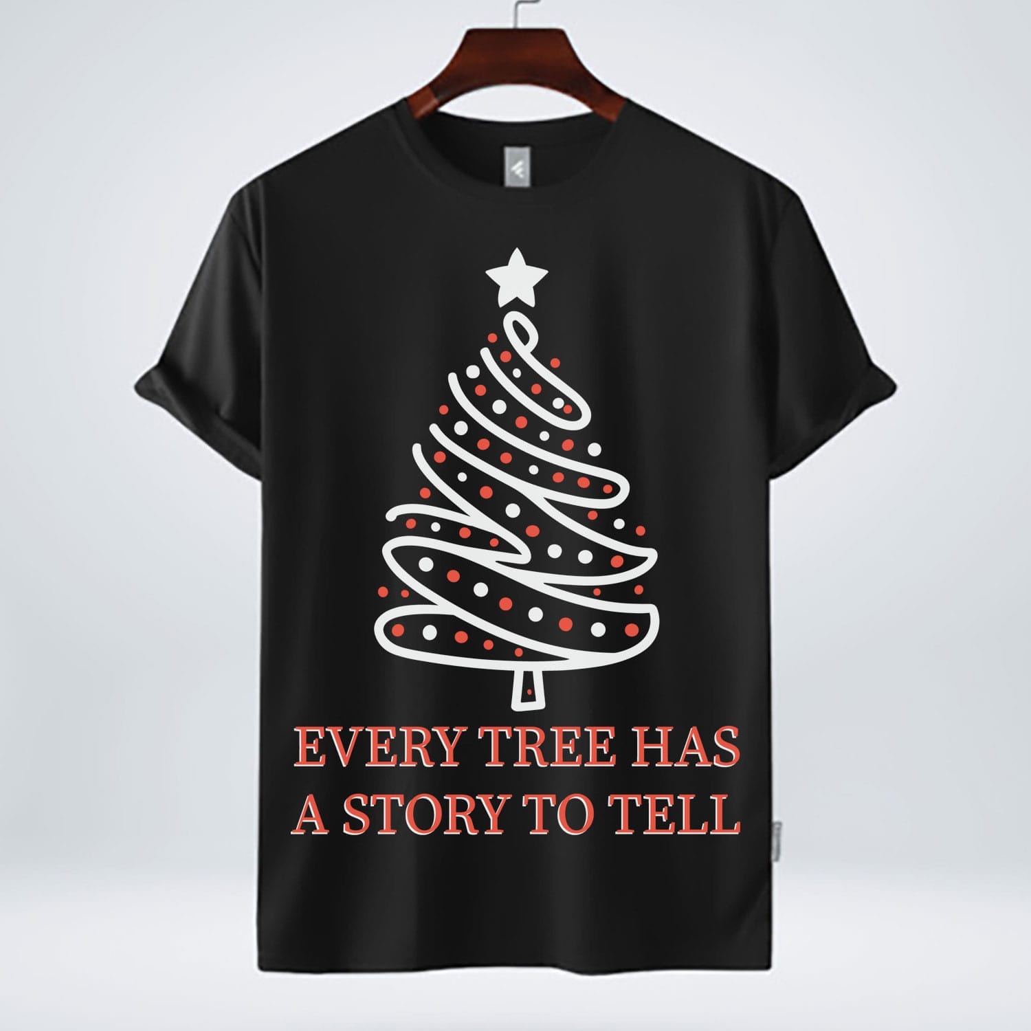 Christmas Tree free tshirt design