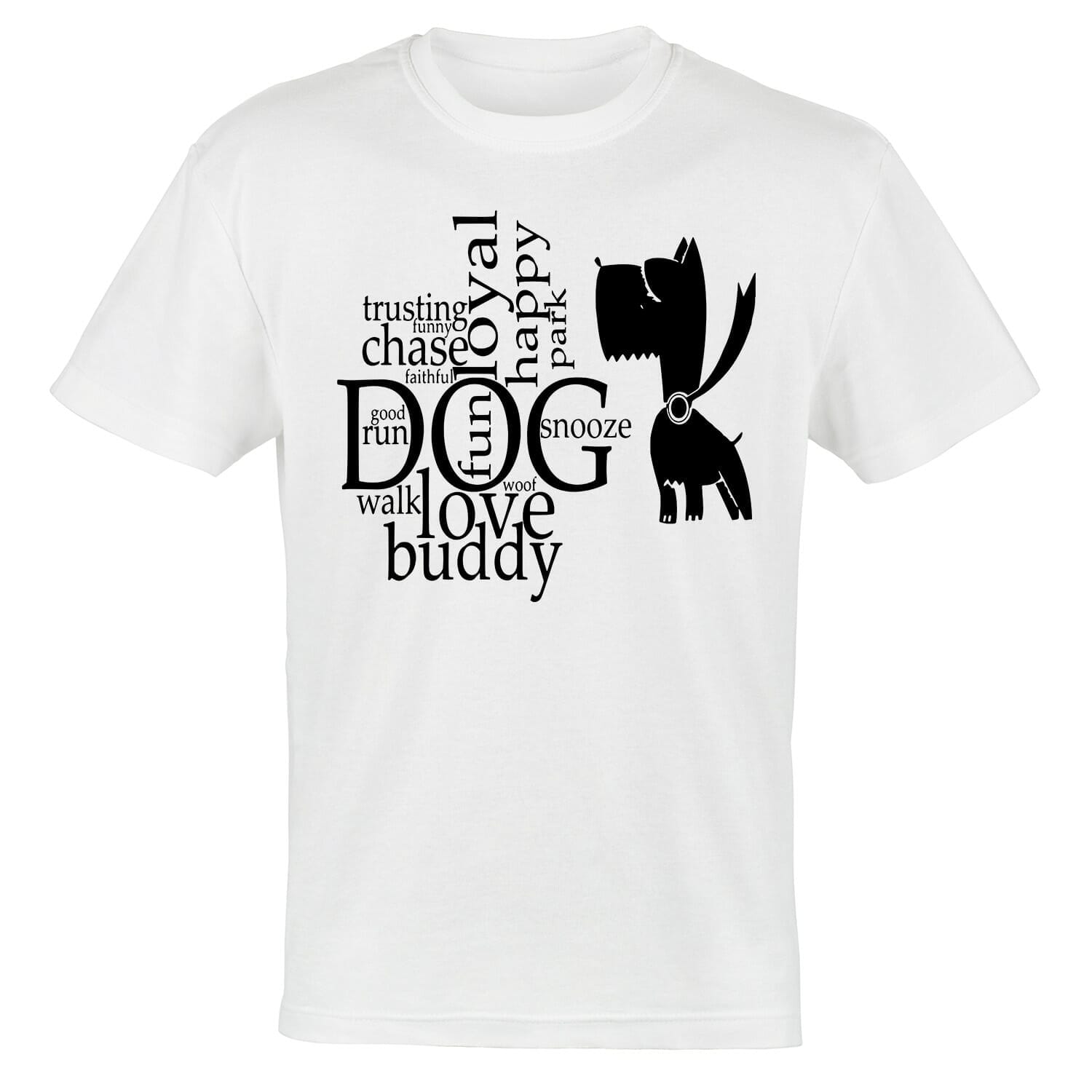 definition of a dog tshirt design