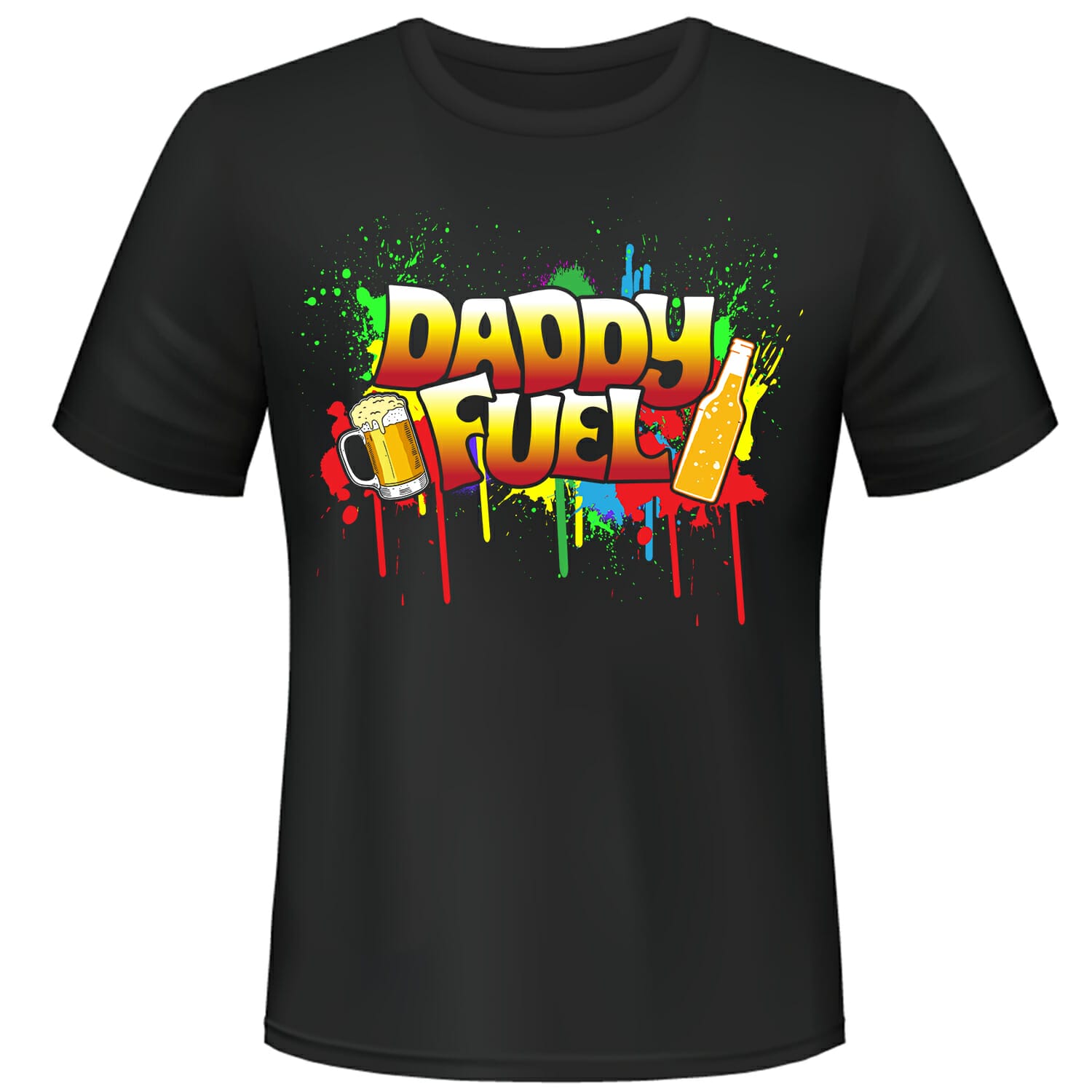 Daddy Fuel Free Tshirt Design